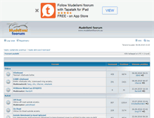 Tablet Screenshot of mudelismifoorum.eu